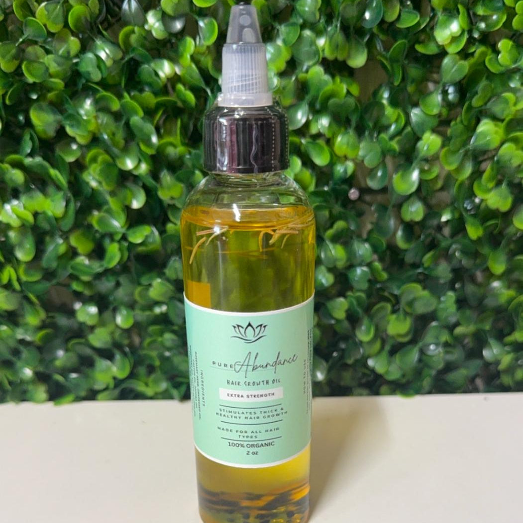 Pure Abundance Hair Growth Serum- Extra Strength Formula (4oz)
