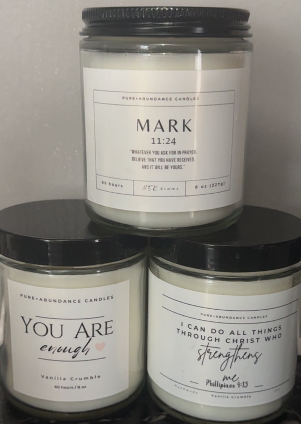 Message Candles